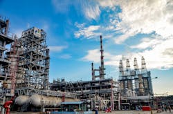 PT Pertamina Dumai refinery. PT Pertamina Dumai refinery.