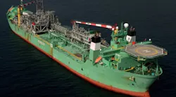 Haewene Brim FPSO on Pierce field in UK North Sea.