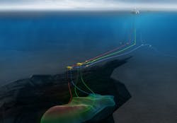 Fenja field is developed through two subsea templates tied back to the Equinor-operated Njord A platform in the Norwegian Sea.
