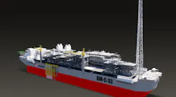 Equinor signed a contract with MODEC for an FPSO to be moored offshore Brazil.