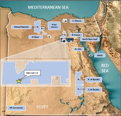 North Beni Suef exploration concession in Egypt. North Beni Suef exploration concession in Egypt.