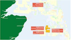 Orcadian Energy map, North Sea. Orcadian Energy map, North Sea.