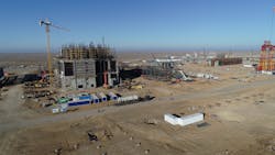 Kazakhstan Petrochemical Industries, Atyrau IGCC construction.