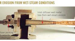 Ejector Erosion From Wet-Steam Conditions. Ejector Erosion From Wet-Steam Conditions.