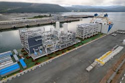 The final module for LNG Canada&apos;s liquefaction plant, shipped from its fabrication yard in Zhuhai, China, arrived July 17 at the project site in Kitimat, BC, Canada.