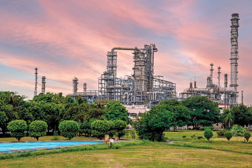 Panipat refinery and petrochemical complex.