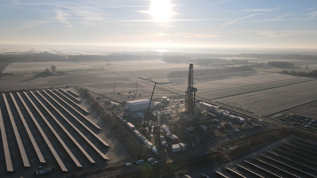 Neptune Energy operations at Adorf gas field, Germany.