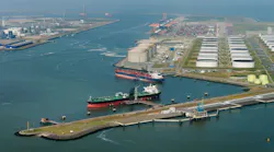 Gate LNG terminal in Rotterdam, The Netherlands.
