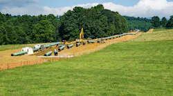 Mountain Valley Pipeline construction.