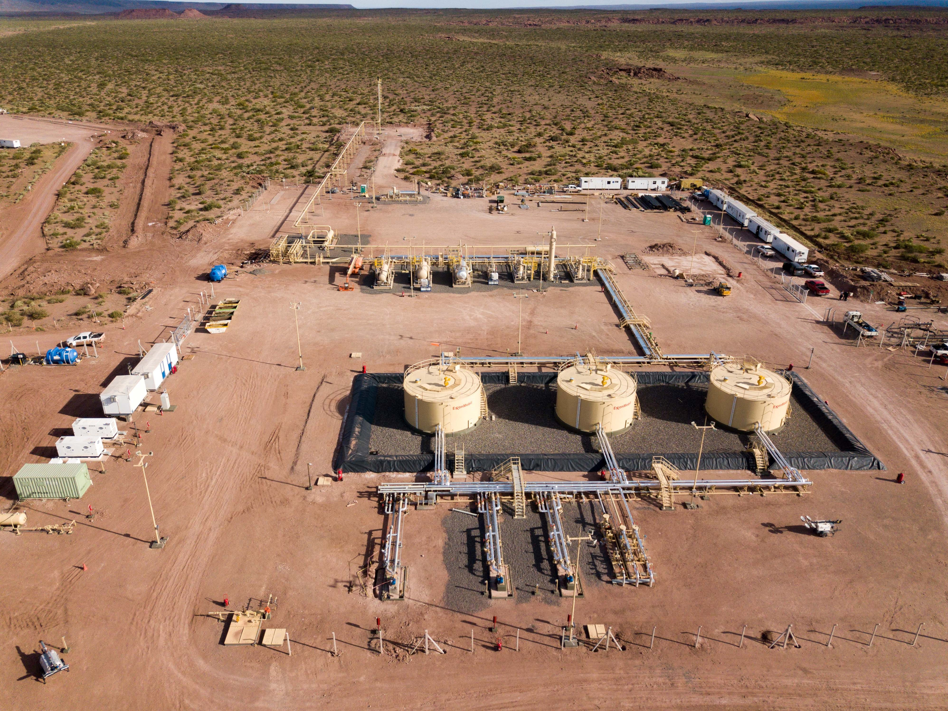 ExxonMobil asets in Vaca Muerta shale in Neuqu&eacute;n basin, Argentina.