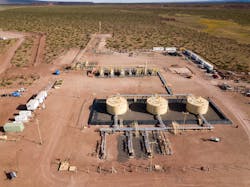 ExxonMobil asets in Vaca Muerta shale in Neuquén basin, Argentina. ExxonMobil asets in Vaca Muerta shale in Neuquén basin, Argentina.