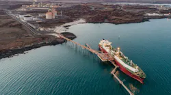 Pluto LNG plant, Karratha Western Australia.