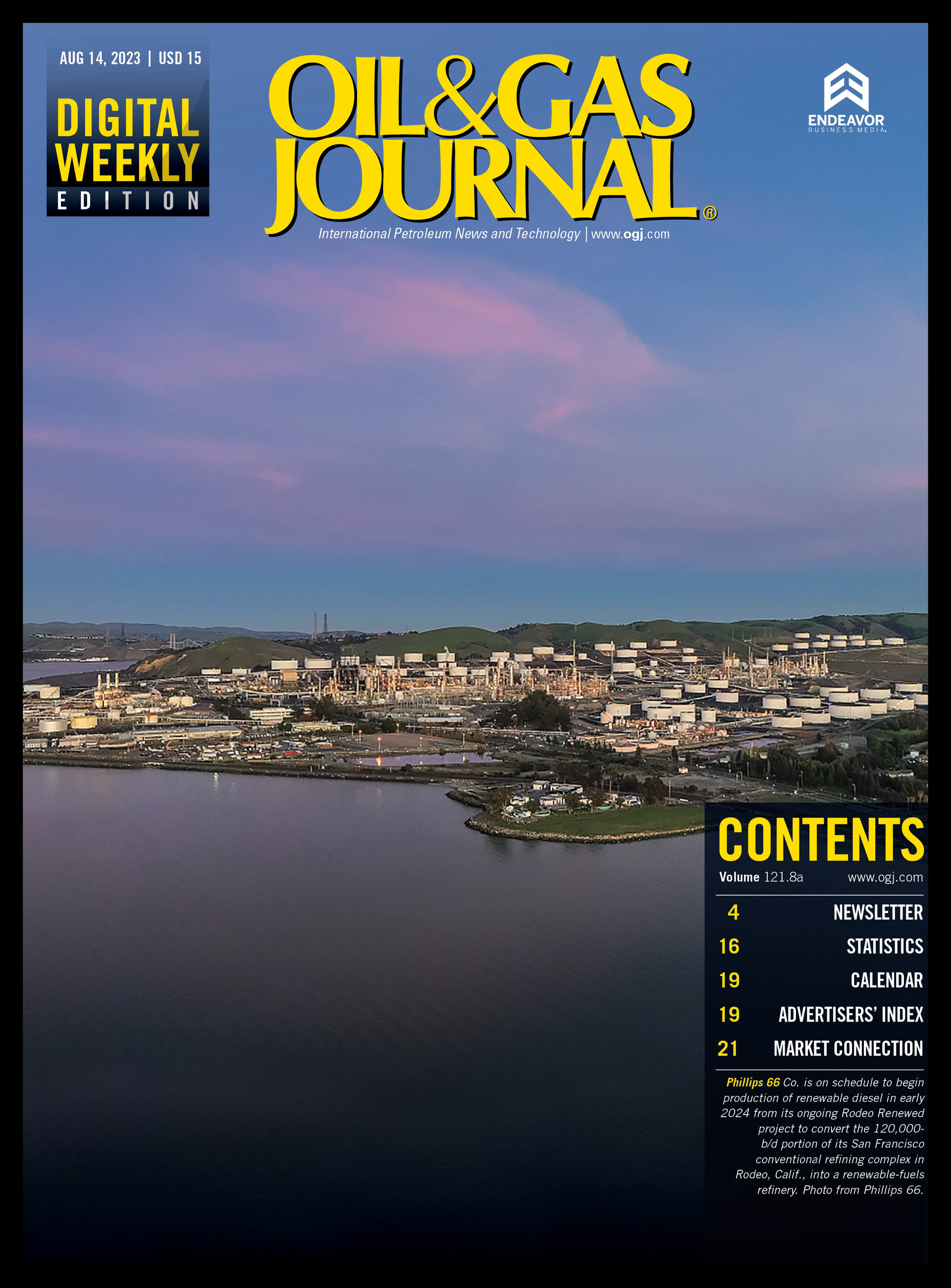 Volume 121, Issue 8a cover image