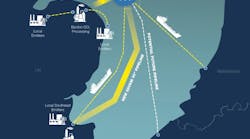 Poseidon CCS project map. Poseidon CCS project map.