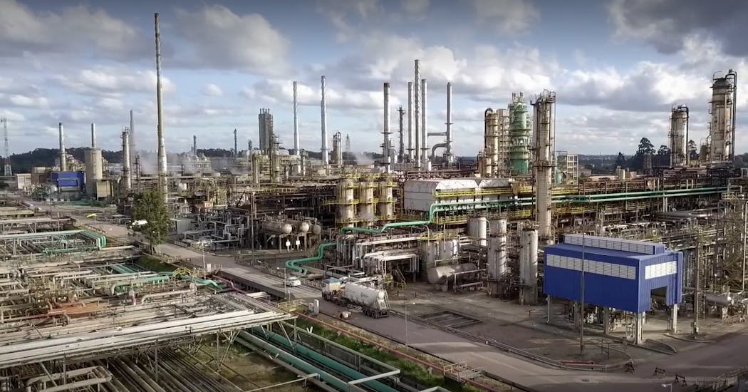 Petrobras&apos; REPAR refinery, August 2023.