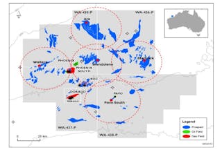 Carnarvon plans exploration drilling in Bedout sub-basin permits offshore Western Australia.