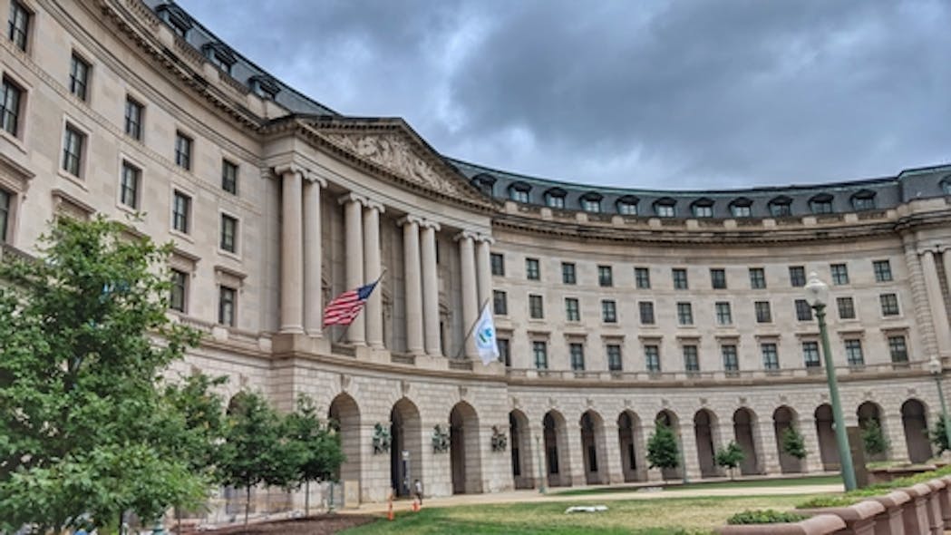 Environmental protection agency (EPA) building exterior District of Columbia.