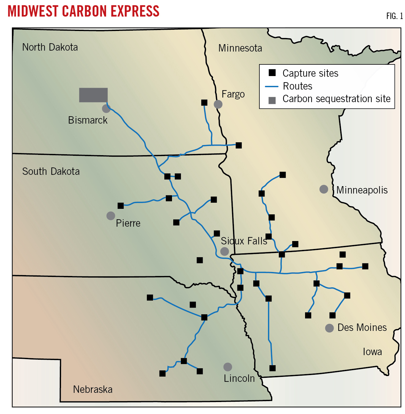 Midwest Carbon Express CCS Pipeline. Fig. 1.