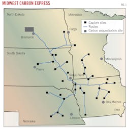 Midwest Carbon Express CCS Pipeline. Fig. 1.
