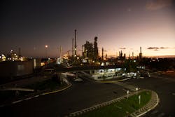 Refinaria de Mataripe SA’s (REFMAT) 300,000-b/d refinery in the Recôncavo Baiano region of Bahia, Brazil. Refinaria de Mataripe SA’s (REFMAT) 300,000-b/d refinery in the Recôncavo Baiano region of Bahia, Brazil.