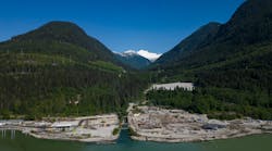 Woodfibre LNG plant in British Columbia, Canada. Woodfibre LNG plant in British Columbia, Canada.