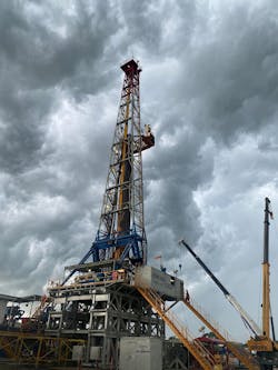 Perenco Mexico Santuario Noreste drilling operations, onshore Mexico. Perenco Mexico Santuario Noreste drilling operations, onshore Mexico.