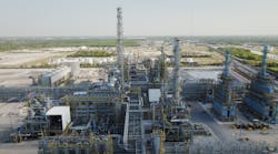 ExxonMobil&apos;s 584,000-b/d integrated refining and petrochemical complex in Baytown, Tex.
