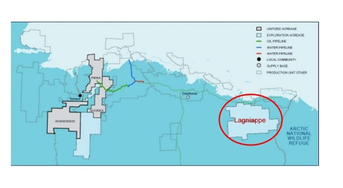 Lagniappe area, Alaska North Slope.