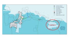 Lagniappe area, Alaska North Slope. Lagniappe area, Alaska North Slope.