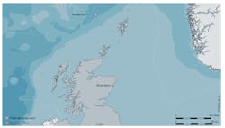 Rosebank field offshore UK. Rosebank field offshore UK.