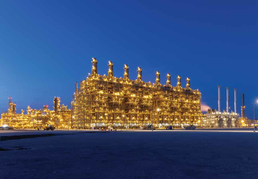 Gulf Coast Growth Ventures LLC's Texas Gulf Coast ethane cracker and derivatives complex.