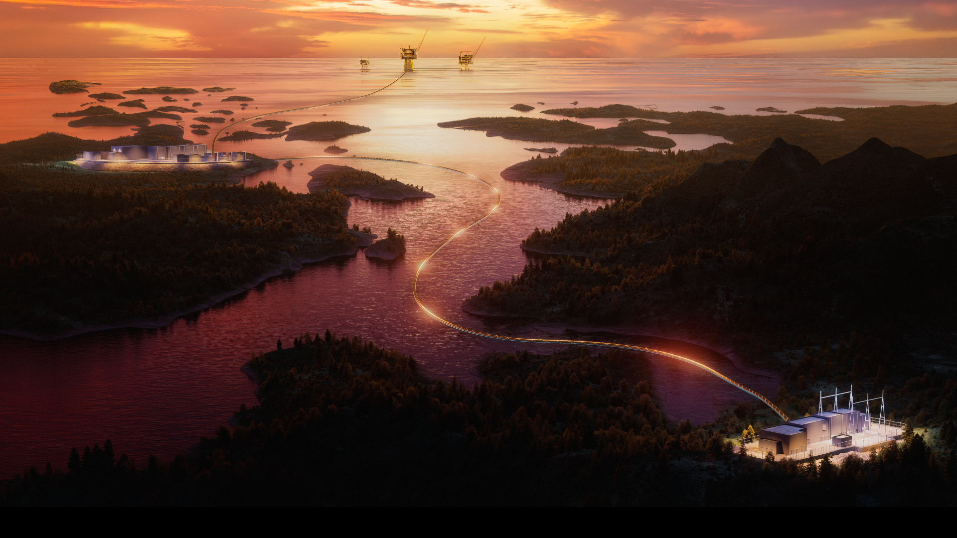 AkerBP power from shore concept.