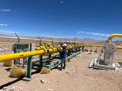 Argentina resumes natural gas exports to northern Chile. Argentina resumes natural gas exports to northern Chile.