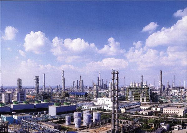 Sinopec Ningbo integrated refining and chemical complex.