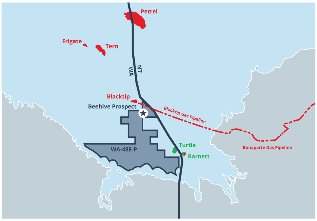 EOG Resources Australia, Beehive prospect, offshore Australia.