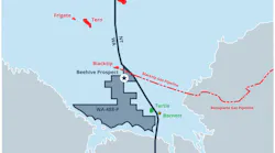 EOG Resources Australia, Beehive prospect, offshore Australia.