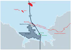 EOG Resources Australia, Beehive prospect, offshore Australia. EOG Resources Australia, Beehive prospect, offshore Australia.