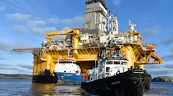 Odfjell Drilling Ltd.’s Deepsea Aberdeen semi-submersible drilling rig.