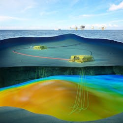 Tommeliten A field development concept. Tommeliten A field development concept.