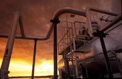 Petrobras UTGCA gas processing plant. Petrobras UTGCA gas processing plant.