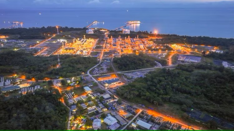 Tangguh LNG plant, Indonesia.