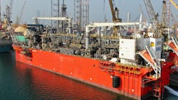 Tango FLNG. Tango FLNG.