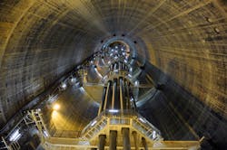 Troll A platform leg. Troll A platform leg.