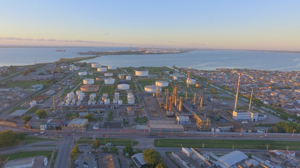 Petrobras&apos; Riograndense refinery in Brazil.