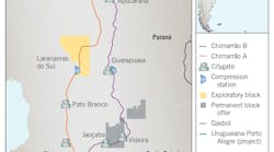 Chimarrão Natural Gas Pipelines. (Fig. 1.) Chimarrão Natural Gas Pipelines. (Fig. 1.)