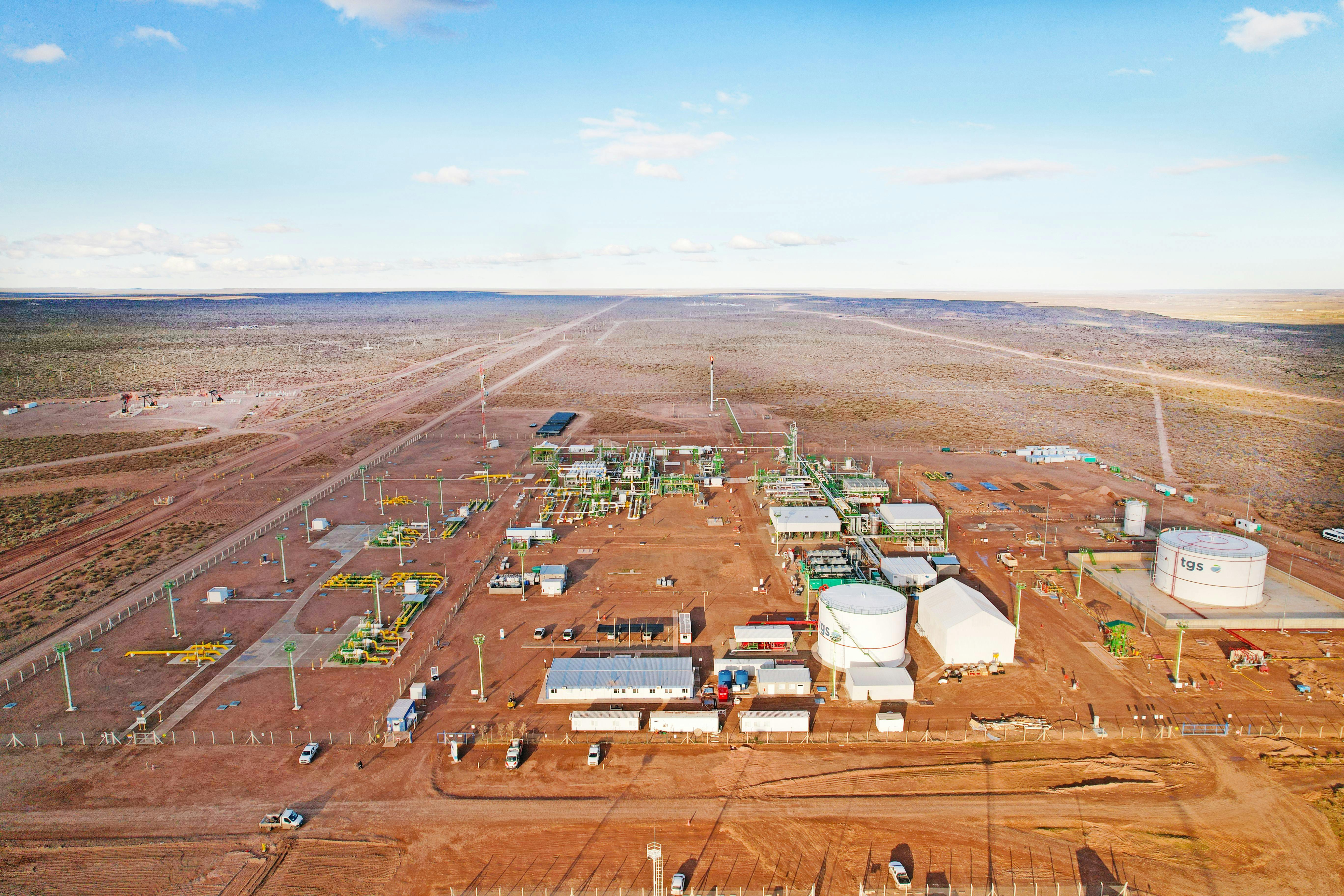 TGS Vaca Muerta operations.