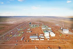 TGS Vaca Muerta operations. TGS Vaca Muerta operations.