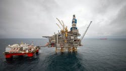 Mariner field in UK North Sea. Mariner field in UK North Sea.