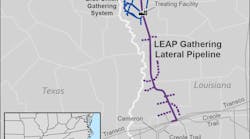 LEAP Gathering Lateral Pipeline. 