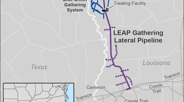 LEAP Gathering Lateral Pipeline. 